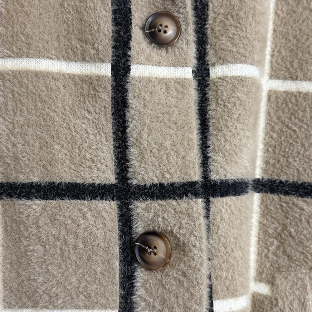 Cyrus beige plaid